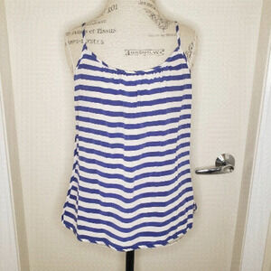 Vintage Juicy Couture Striped Silk Camisole Tank Top